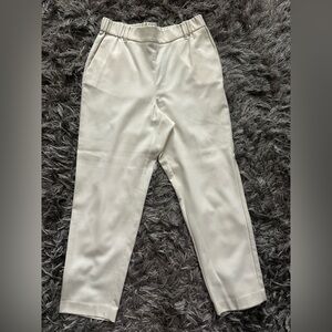 Alfani Women's Cream Straight Leg Pants